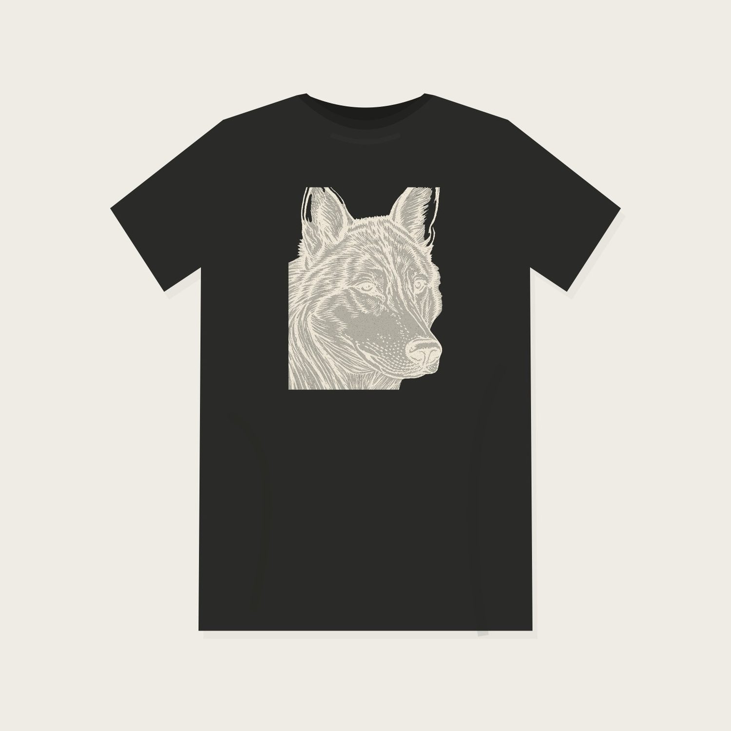 Silent Partner Siberian Husky tee